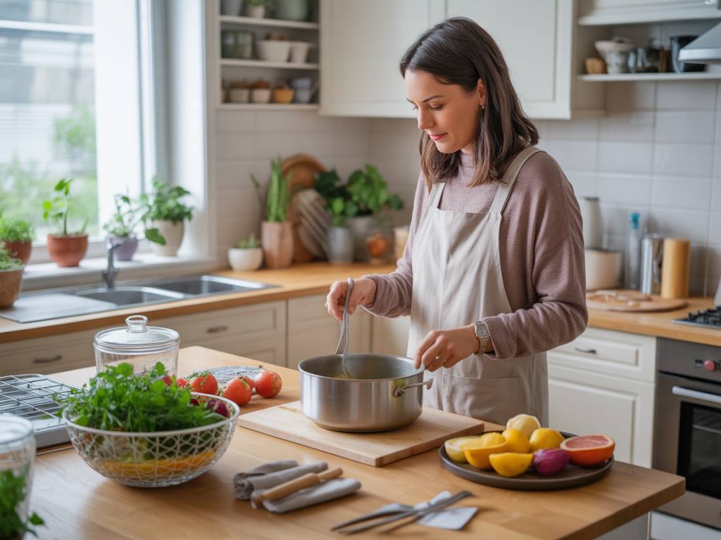 Comment le batch cooking sain peut réduire le stress quotidien et améliorer votre équilibre de vie